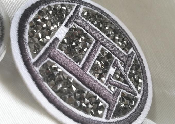 Creatieve 3D Rubberembleemflarden, Wasbare de Kledingsetiketten van Stoffenpvc