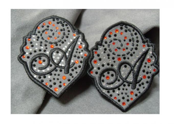 Creatieve 3D Rubberembleemflarden, Wasbare de Kledingsetiketten van Stoffenpvc
