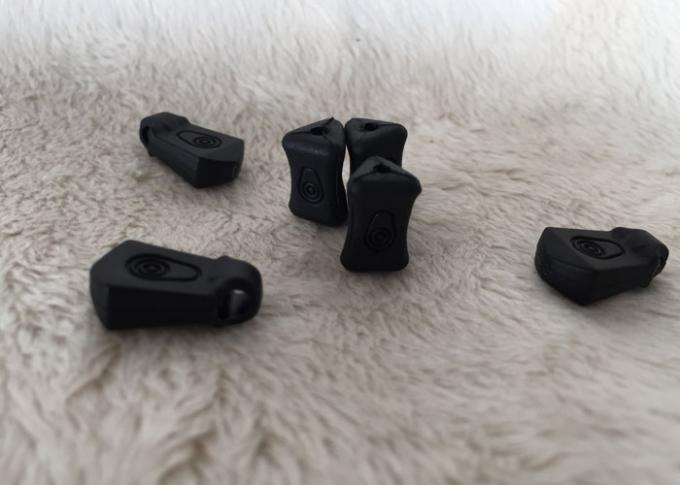 Het hoogwaardige Rubbersilicone/de Omkeerbare het Metaal Decoratieve Ritssluiting van pvc trekken