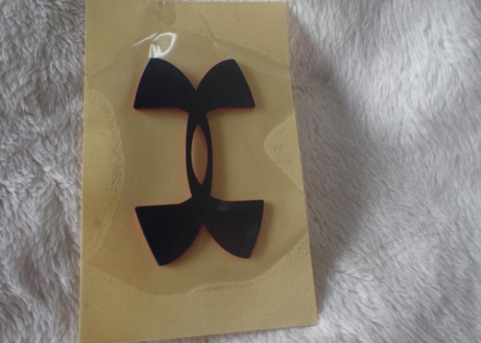 Herzien twee niveaus kleur in één van de de materialenhitte van het embleemsilicone embleem van de de overdrachtdruk voor sportkleding