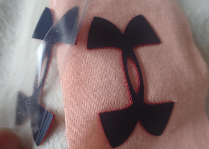 Herzien twee niveaus kleur in één van de de materialenhitte van het embleemsilicone embleem van de de overdrachtdruk voor sportkleding