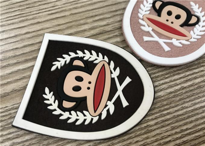 Professioneel Aangepast Rubber het Embleemflard van Microfiber voor Kleren en Zakken Enz.