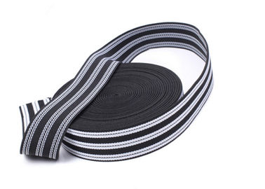 Custom Printed Underwear Elastic Band For Men , Elastic Cloth Band Herringbone Webbing Tape