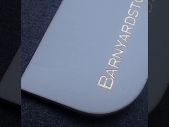 Gepersonaliseerde lederen pleister Custom Gedrukt Jeans Lederen pleister Label voor kleding