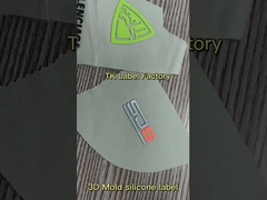 OEKO injectie siliconen logo label