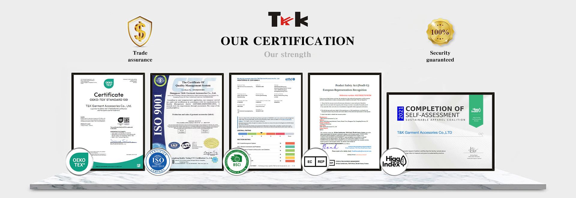 kwaliteit Maatkledingflarden Fabriek