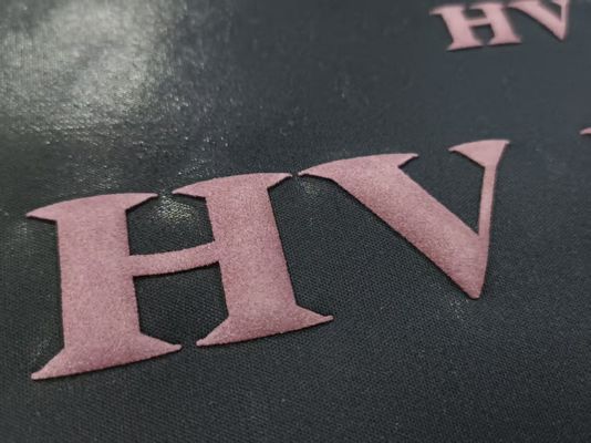 Custom 3D Puff Foam Kleding Embossed Sticker Kleding Logo Heat Press Labels voor Hoodie