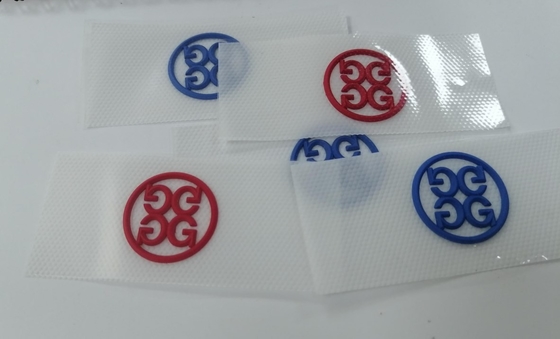 De wasbare 3D Gevormde Etiketten van de de Overdrachtkleding van de Siliconehitte voor Kledingstuk