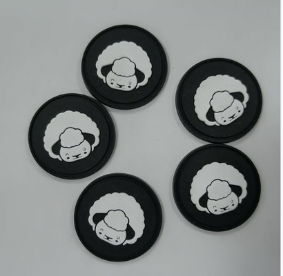 3D Wasbare Aangepaste Overdracht van de de Etikettenhitte van het Kentekensilicone Rubber