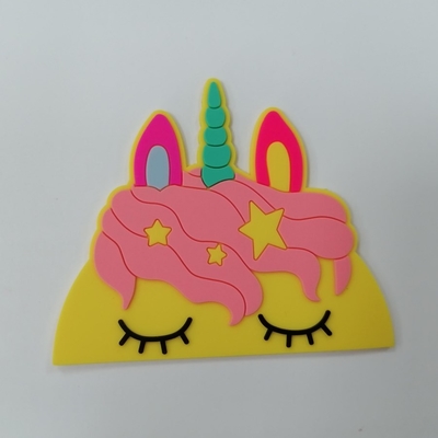 De hitteoverdracht paste 3D pvc-Wasbare Kenteken van Silicone Rubberetiketten aan