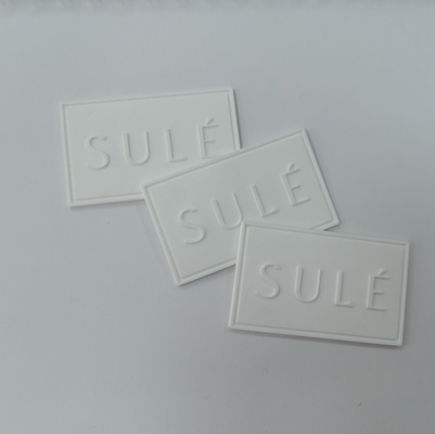 De BV Goedgekeurde Silicone 3D In reliëf gemaakte Douane naait op Logo Patches-het Kenteken van pvc