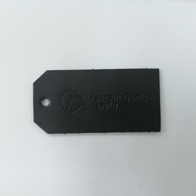 De in reliëf gemaakte van het het Leeretiket van Logo Suede Microfiber Pu Wasbare Gepaste kleur