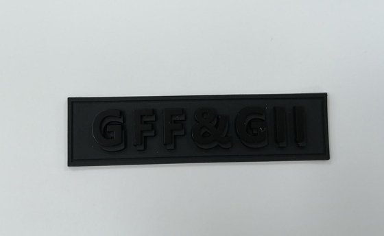 Pvc-Silicone Rubberetiketten, 3D Aangepaste Kenteken van de Hitteoverdracht