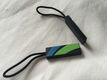 De sterke 3D Zachte Pvc-Ritssluitingstrekker, Leuke Ritssluiting trekt voor Handtassen