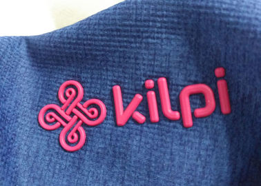 Wasbaar 3D pvc-de Overdracht Vinyletiket van de Siliconehitte voor Kleding