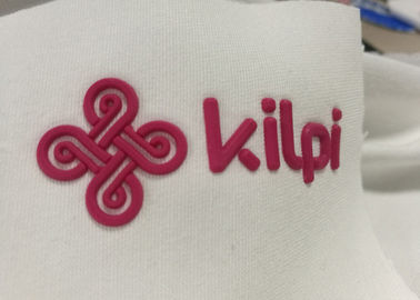 Wasbaar 3D pvc-de Overdracht Vinyletiket van de Siliconehitte voor Kleding
