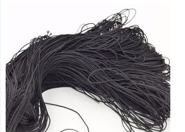 Van de het Koord Zwarte Elastische Draad van de polyester de Materiële Rugzak Elastische Vrije Beschikbare Steekproef