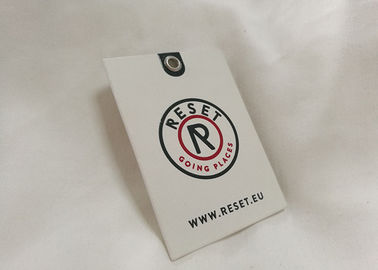 Hangt de Eco Vriendschappelijke Maatkleding Markeringen voor Koopwaar Gespecialiseerde Vorm