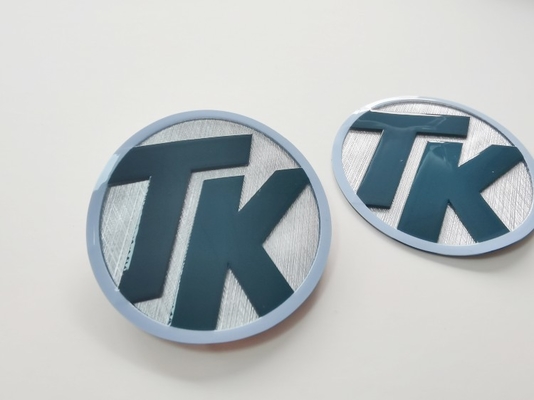 De speciale Materiële Etiketten van het Druksilicone voor de Kleding van Helder Oppervlakte 3D Handelsmerk
