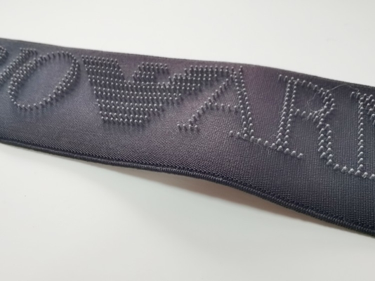 De Band Vriendschappelijke Eco van tandenborsteldot printed logo black elastic