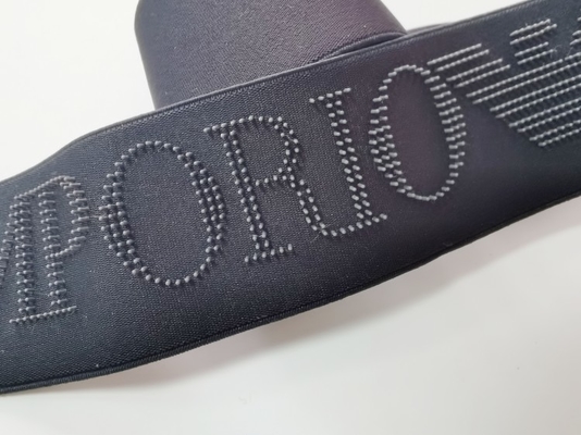 De Band Vriendschappelijke Eco van tandenborsteldot printed logo black elastic