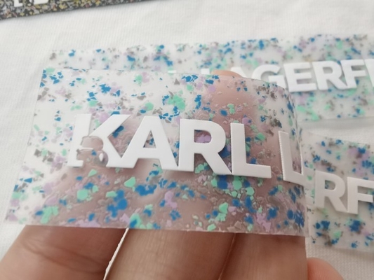 Het Siliconeflard van de het schermdruk, Pantone-de Etiketten van het de Overdrachtkledingstuk van de Kleurenhitte