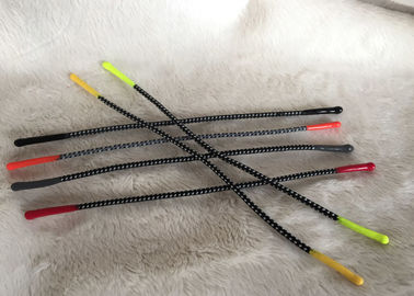 Het weerspiegelende Elastische Rubber Zachte Silicone die van de Ritssluitingstrekker Uiteinden voor Kledingstuk beëindigen