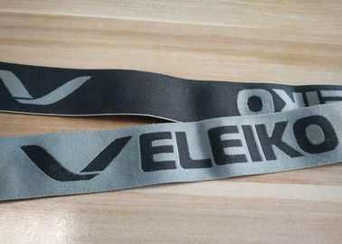 Broeksband van het de Jacquard niet Elastische Koord van het douane de Nylon Spandex In reliëf gemaakte Ondergoed