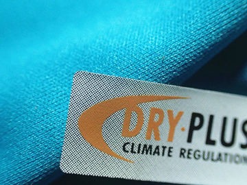 De echte Flarden van de Leermaatkleding, de Druk van het de Overdrachtetiket van de Serigrafiehitte