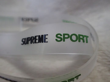Douaneembleem In reliëf gemaakt Rubberetiket/pvc-Flard voor Headwear