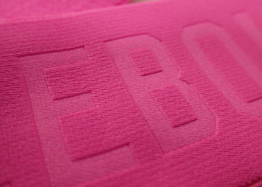 Het in reliëf gemaakte 3D Opgeheven Naamembleem herstelt Zelfklevende Haak en Lijnband voor Sportkleding