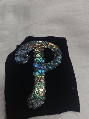 Gepersonaliseerd hologram Regenboog TPU OEM Garment Symphony TPU Badge