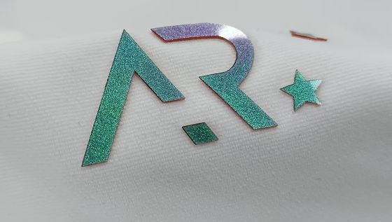 OEKOTEX Logo Wasbare pleisters Custom Refective zilveren siliconen badges