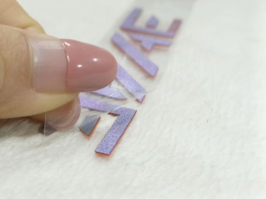 OEM dikke siliconen 3D kleding warmteoverdracht etiketten Oeko Tex met speciale textuur