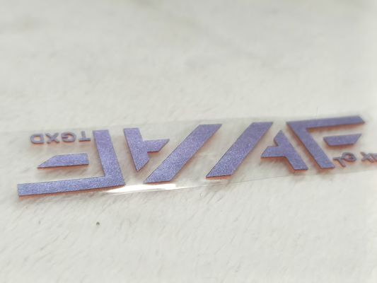 OEM dikke siliconen 3D kleding warmteoverdracht etiketten Oeko Tex met speciale textuur