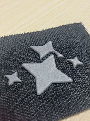 Fabriek ijzer op aangepaste 3D Tpu badge Gedrukt TPU patches voor kleding aangepast label