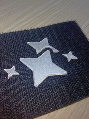 Fabriek ijzer op aangepaste 3D Tpu badge Gedrukt TPU patches voor kleding aangepast label