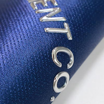 Custom 3D TPU warmteoverdracht patches Zilveren TPU High Frequency Label Voor T-shirts Sportkleding