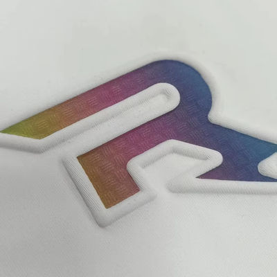 Op maat gemaakt TPU 3D Zwart Label Gedrukt label TPU-drukplaten voor Jersey