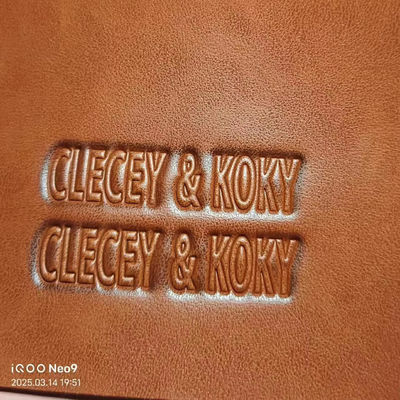 Custom Laser Engraving Brand Logo Leer Gedrukt Repair Patch Label Blanks Tag Leatherette PU Patches voor jeans Beanie