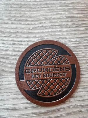 Custom Laser Engraving Brand Logo Leer Gedrukt Repair Patch Label Blanks Tag Leatherette PU Patches voor jeans Beanie