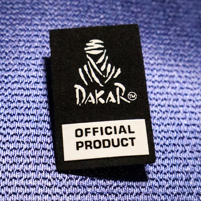Custom Label Glossy Silicone Label Warmtetransfer Label Rubber Logo voor kledingstukken