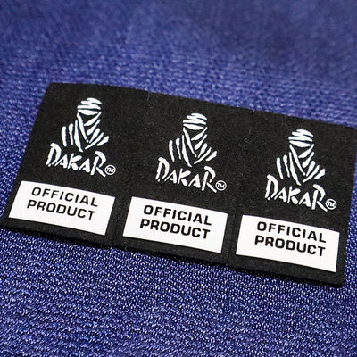 Custom Label Glossy Silicone Label Warmtetransfer Label Rubber Logo voor kledingstukken