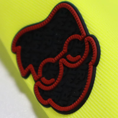 Gepersonaliseerd 3D-siliconenlabel Warmdruk wasbaar 3D zacht siliconen logo transfer badge