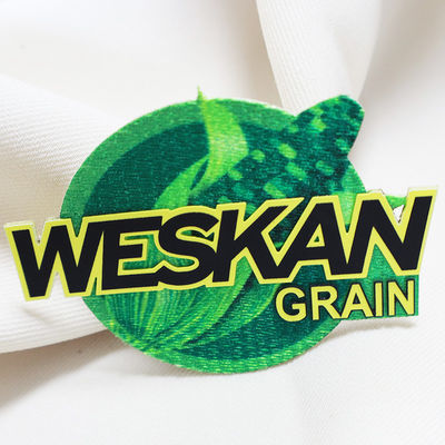 Gepersonaliseerde sublimatie-printen Silicone Tatami Warmte-overdracht Etiketten Briefnaam Luxe kleding Sticker