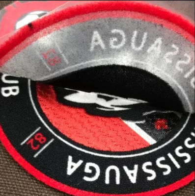 Gepersonaliseerd ontwerp Warmteoverdracht Print Custom Football Team Club Logo 3D Flocking Patch