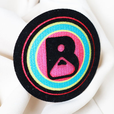 Gepersonaliseerd ontwerp Warmteoverdracht Print Custom Football Team Club Logo 3D Flocking Patch