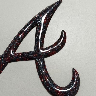 Gepersonaliseerd hoogfrequente 3D TPU geïmprimeerd logo Rood Metaal warmte-overdrachtslabel voor tas