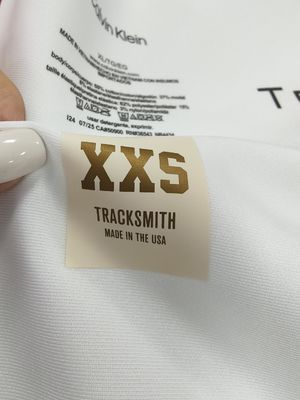 Gepersonaliseerde reflectieve inkt warmteoverdracht afdrukfilm etiketten voor sportkleding T-shirt