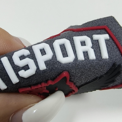 Persoonlijk strijken op 3D kleding Logo Label Wasbaar Reflectief Warmteoverdracht Sticker Press Screen Printing Badge